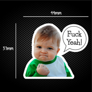 Fuck Yeah - Rude Sticker Packs - Slightly Disturbed - Image 1 of 1