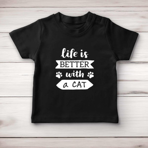 Life Is Better - Novelty Baby T-Shirts - Slightly Disturbed - Image 4 of 8