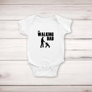 The Walking Dad - Novelty Babygrows & Sleepsuits - Slightly Disturbed - Image 1 of 4