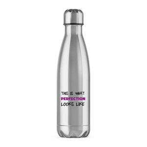 What Perfection Looks Like - Novelty Water Bottles - Slightly Disturbed - Image 1 of 6