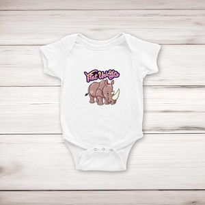 Fat Unicorn - Novelty Babygrows & Sleepsuits - Slightly Disturbed - Image 1 of 4
