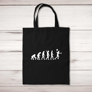 Evolution Of A Tennis Player - Novelty Tote Bags - Slightly Disturbed - Image 1 of 5
