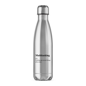 Multitasking - Rude Water Bottles - Slightly Disturbed - Image 1 of 6