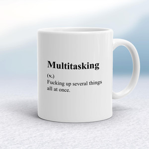 Multitasking - Rude Mugs - Slightly Disturbed - Image 1 of 20