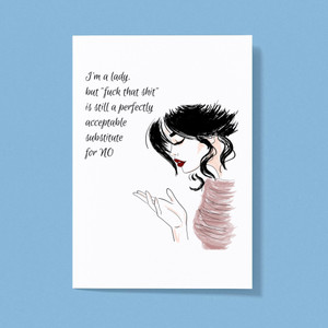 Fuck That Shit - Rude Greeting Cards - Slightly Disturbed - Image 1 of 1