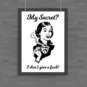 My Secret - Rude Posters - Slightly Disturbed - Image 1 of 2