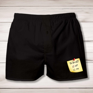 To Do List - Rude Men's Underwear - Slightly Disturbed - Image 1 of 2
