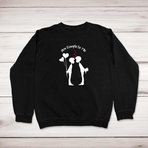 You Complete Me - Boys - Novelty Sweatshirts - Slightly Disturbed - Image 1 of 2