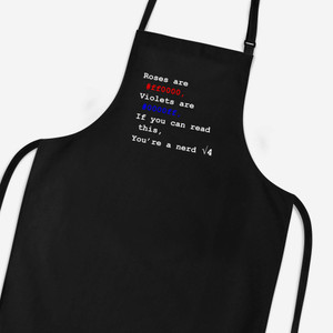 Roses Are #ff0000 - Geeky Aprons - Slightly Disturbed - Image 1 of 2