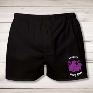 Happy Shag Day - Rude Men's Underwear - Slightly Disturbed - Image 1 of 2