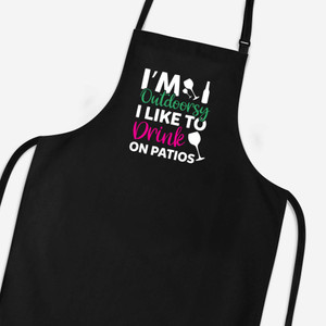 I'm Outdoorsy - Novelty Aprons - Slightly Disturbed - Image 1 of 2