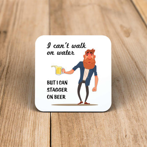 Stagger On Beer - Novelty Coaster - Slightly Disturbed - Image 1 of 1