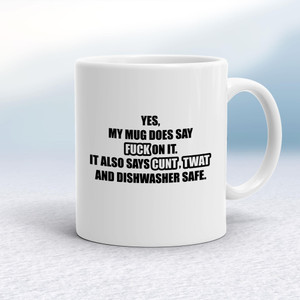 Fuck On It - Rude Mugs - Slightly Disturbed - Image 1 of 16