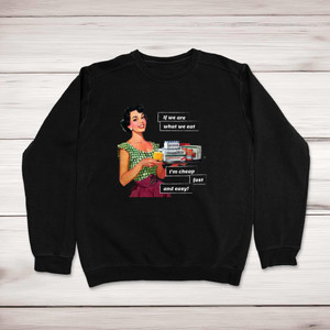 Cheap Fast and Easy - Novelty Sweatshirts - Slightly Disturbed - Image 1 of 2