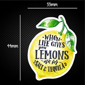 Life Gives You Lemons - Novelty Sticker Packs - Slightly Disturbed - Image 1 of 1