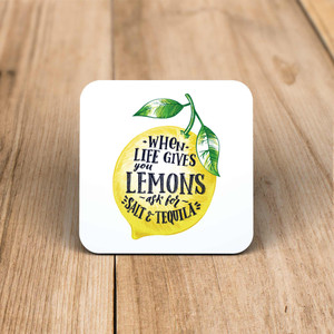 Life Gives You Lemons - Novelty Coaster - Slightly Disturbed - Image 1 of 1