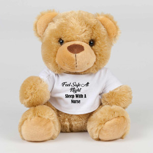 Sleep With A Nurse - Novelty Swear Bear - Slightly Disturbed - Image 1 of 4
