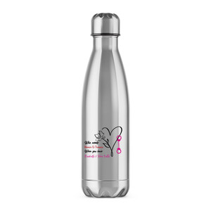 Who Needs Hearts And Flowers - Rude Water Bottles - Slightly Disturbed - Image 1 of 5