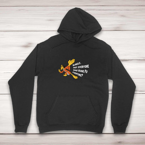 Kung Fu Fighting - Novelty Hoodies - Slightly Disturbed - Image 1 of 2