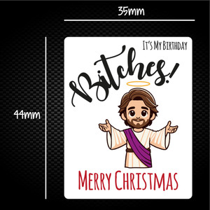 My Birthday Bitches - Rude Sticker Packs - Slightly Disturbed - Image 1 of 1