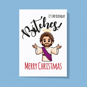 My Birthday Bitches - Rude Greeting Cards - Slightly Disturbed - Image 1 of 1