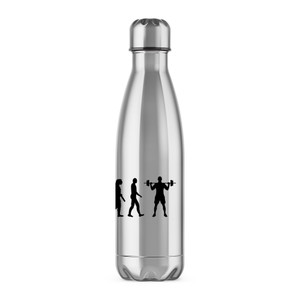Evolution Of A Body Builder - Novelty Water Bottles - Slightly Disturbed - Image 1 of 6