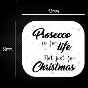 Prosecco Is For Life - Novelty Sticker Packs - Slightly Disturbed - Image 1 of 1
