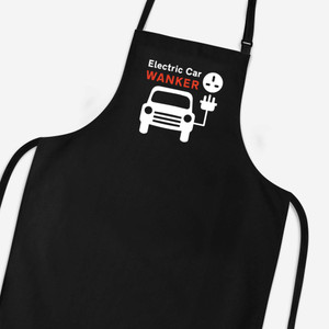 Electric Car Wanker - Rude Aprons - Slightly Disturbed - Image 1 of 3