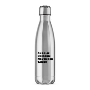 Charlie Uniform - Rude Water Bottles - Slightly Disturbed - Image 1 of 6