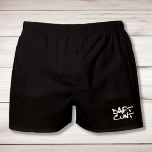 Daft Cunt - Rude Men's Underwear - Slightly Disturbed - Image 1 of 2
