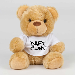 Daft Cunt - Rude Swear Bear - Slightly Disturbed - Image 1 of 2