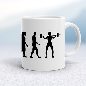 Evolution Of A Body Pumper - Novelty Mugs - Slightly Disturbed - Image 1 of 32