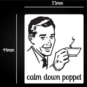 Calm Down Poppet - Novelty Sticker Packs - Slightly Disturbed - Image 1 of 1