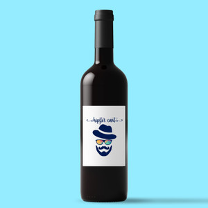 Hipster Cunt - Rude Wine/Beer Labels - Slightly Disturbed - Image 1 of 1