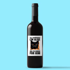 Alive - Geeky Wine/Beer Labels - Slightly Disturbed - Image 1 of 1