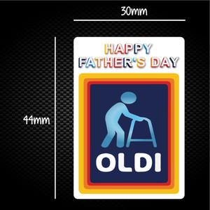 Father's Day Oldi - Rude Sticker Packs - Slightly Disturbed - Image 1 of 1