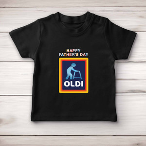 Father's Day Oldi - Rude Baby T-Shirts - Slightly Disturbed - Image 4 of 4