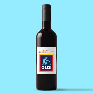 Father's Day Oldi - Rude Wine/Beer Labels - Slightly Disturbed - Image 1 of 1