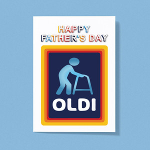 Father's Day Oldi - Rude Greeting Cards - Slightly Disturbed - Image 1 of 1