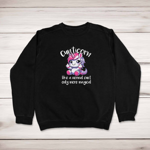Cunticorn - Rude Sweatshirts - Slightly Disturbed - Image 1 of 2