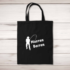 Master Baiter - Rude Tote Bags - Slightly Disturbed - Image 1 of 5