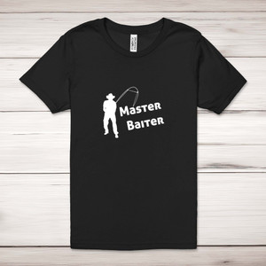 Master Baiter - Rude Adult T-Shirts - Slightly Disturbed - Image 1 of 12