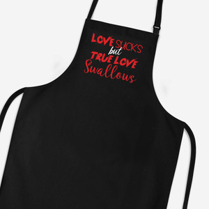 Love Sucks - Rude Aprons - Slightly Disturbed - Image 1 of 4