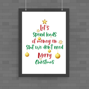 Money On Shit - Rude Posters - Slightly Disturbed - Image 1 of 1