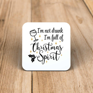 Christmas Spirit - Novelty Coaster - Slightly Disturbed - Image 1 of 1