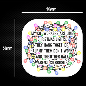 Christmas Lights - Novelty Sticker Packs - Slightly Disturbed - Image 1 of 1