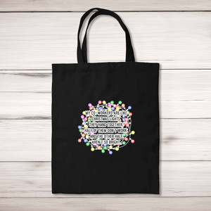 Christmas Lights - Novelty Tote Bags - Slightly Disturbed - Image 1 of 5