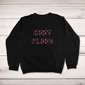 Cunt Flaps - Rude Sweatshirts - Slightly Disturbed - Image 1 of 2