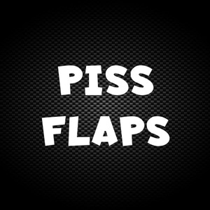 Piss Flaps - Rude Vinyl Stickers - Slightly Disturbed - Image 1 of 2