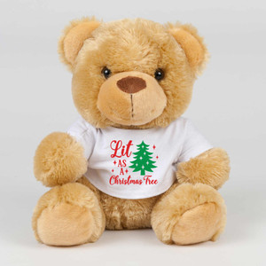 Lit As A Christmas Tree - Novelty Swear Bear - Slightly Disturbed - Image 1 of 2